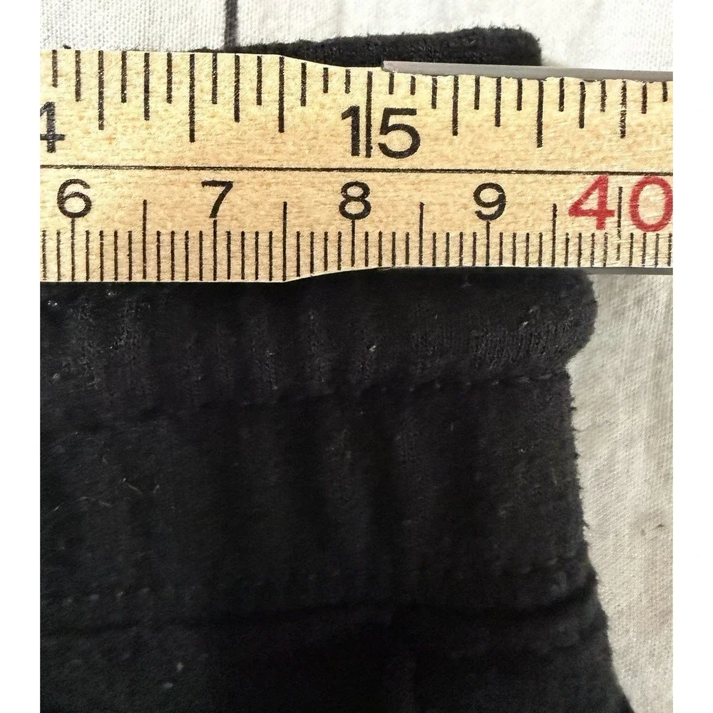 Polo Ralph Lauren Double Knit Jogger Pants Mens M Black Sweatpants Drawstring